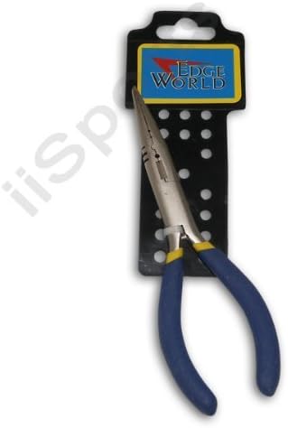 Edge World Fishing 6" Split Ring Pliers saltwater ocean crimper cutter punch by Edge World