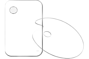 VDFJEK 2 Pcs Paint Palette, Acrylic Paint Palette, Painting Palette, Artist Palette, Palette, Paint Pallet, Palettes for Painting, Wet Palette, Paint Pallets for Children, Clear Mixing Paint Palette Kids