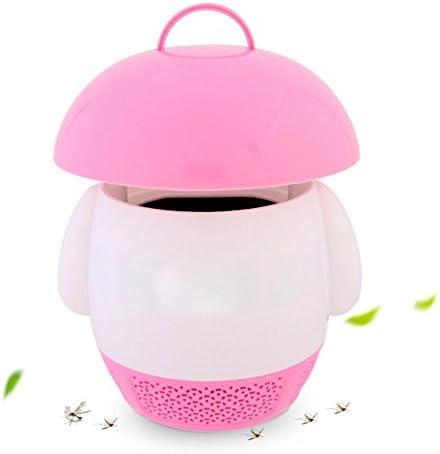 MW Led Photocatalyst Trap Inhalation Mute Mosquito Lamps , Pink , 16*17.5Cm,pink,16*17.5cm
