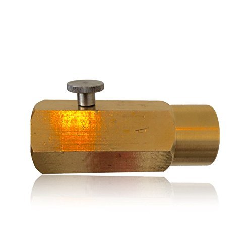 Adapter 1/2 Zoll Gewinde zum Umfüllen von CO2 Gas aus grossen CO2 Flaschen in die 290g WasserMaxx CO2 Flaschen Zylinder . Sparten Sie bis zu 500€ pro Jahr! - 6