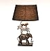 Produktbild Tischlampe Afrika Leuchte mit Zebra, Elefant und Löwe Tierlampe Tischleuchte