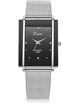 Men Watches - Kingwo LVPAI Watches Women Quartz Wristwatch Clock Ladies Dress Gift Watches Black