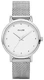 Cluse Damen-Armbanduhr Analog Quarz Edelstahl CL18301
