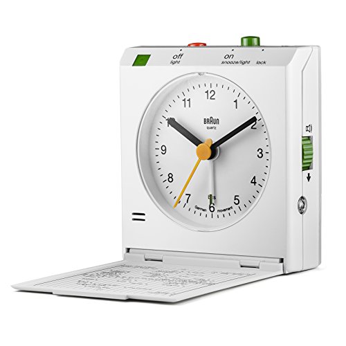 Braun Reisewecker Quartz Classic weiß BNC005WHWH - 3