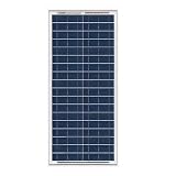 Placa Solar Fotovoltaico 30W 12V Policristalino Implant Camper Barco Baita