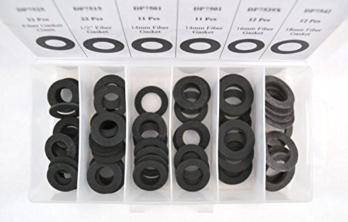 Fiber Drain Plug Gasket Assortment (90 Pcs) / Auto Parts by ZDMak
