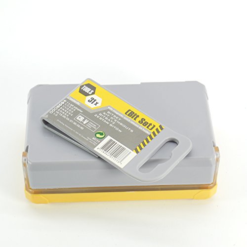 Profi Bit Satz Chrom Vanadium mit Schnellwechsel Bithalter 31tlg. - 3