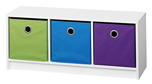 Regal MARIANNE Standregal Wohnregal Raumteiler Sideboard Bücherregal weiss - 5