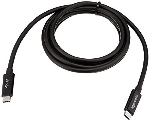 AmazonBasics – Verbindungskabel, USB Typ C auf USB Typ C, USB 3.1, 1. Generation, 1,8 m, Schwarz - 4