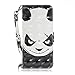 Produktbild Chreey Huawei Honor 10 Hülle, Brieftasche Case 3D PU Leder Handyhülle mit TPU Innenschale Kartenfächer Magnetverschluss Schutzhülle, Ninja Panda