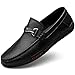 Produktbild Qzny Freizeitschuhe Herrenschuhe Fahr Schuhe Herren Casual Abriebfest Neue Breathable Lederschuhe Low-Top Flache Loafers (Farbe : Ein, Größe : 39)