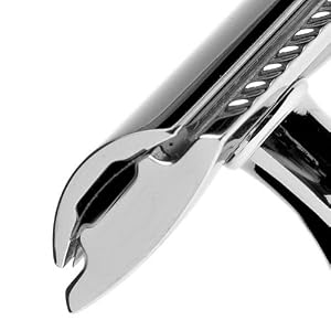 Mühle Sophist – Shaving Set, Silver-Tip Badger Plucks, High-Grade Resin Black, 3-Piece Safety Razor - Image 2