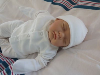 Q. NEWBORN BOS BOY Childs 1st Realistic Reborn Newborn Weighted Doll Fake Toy Baby Girls Childs Birthday Christmas Gift UK Seller made by Saxon Reborns