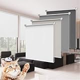 【Transparenz Verdunkelung】lichtundurchlässig auch bei starkem Sonnenschein. Unsere Verdunkelungsrollo sind ideal für Schlaf- und Kinderzimmer und sorgen dafür, dass Sie und Ihre Familie erholsam schlafen können.