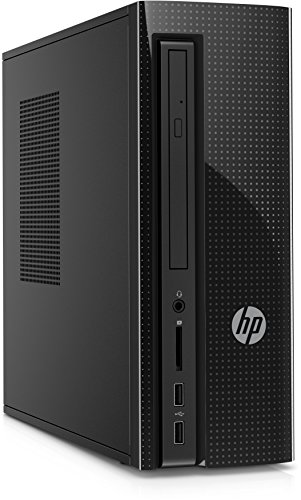 HP Slimline (260-a152ng) Desktop PC (AMD Quad-Core A6-7310 APU, 8 GB RAM, 1 TB HDD, AMD Radeon R4, Windows 10 Home 64) schwarz - 2