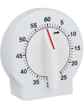 Atlanta Wecker Analog weiß 287