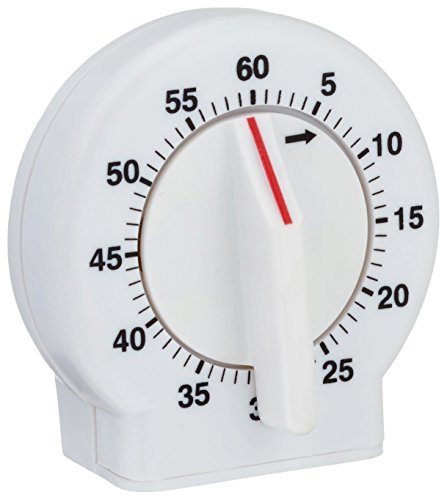 Atlanta Wecker Analog weiß 287