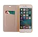 Produktbild Sansee Neue Mappen Leder Telefon Kasten Abdeckung für iPhone 7 plus 5.5 Zoll (Gold)