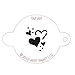 TAP Re-useable Face Paint Stencils - TAP007 Hearts