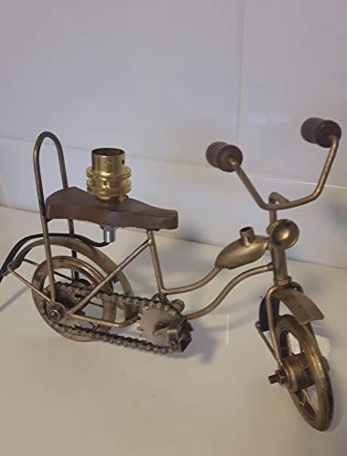 Metal Bike Gold Effect Table Lamp Desertcart Seychelles