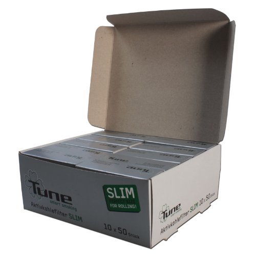 Tune Slim Aktivkohlefilter 7,1mm (10×50) Weltneuheit! Aktivkohle Filter - 3