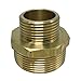 Produktbild Almencla Messing Schnellkupplung Gewindeadapter Rohrgewinde Rohrverschraubung, Verschleißfest und Korrosionsbeständig - Model_3