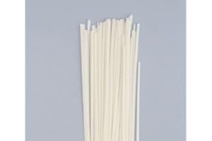 Karen Marie Klip: Quilling Papierstreifen Natur Weiß, 5x450mm, 120 g/m2. 300 Streifen BIG PACK