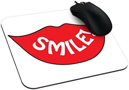 Findself Teeth Office Cool Mouse Mat Hard Mouse Pad