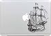 Produktbild Macbook Sticker , Stillshine Removable Schwarz Kreativ Macbook Sticker Aufkleber Skin Laptop Vinyl Decal Sticker Abziehbild Abziehbilder (Segelboot)
