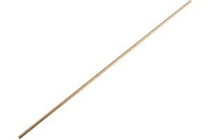 HILILAND Messingrohr Kupferrohr Rundrohr Runde Länge 50cm Modellbau - Außendurchmesser (6mm)