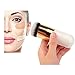 VONISA Pro Makeup Liquid Foundation Brush Bronzer Concealer Brush Make Up Blusher Brush Angled Buffer Contour Brush Lollipop Round Makeup Brushes Beauty Cosmetics Tool BB Cream Brush CC Cream Brush Kit