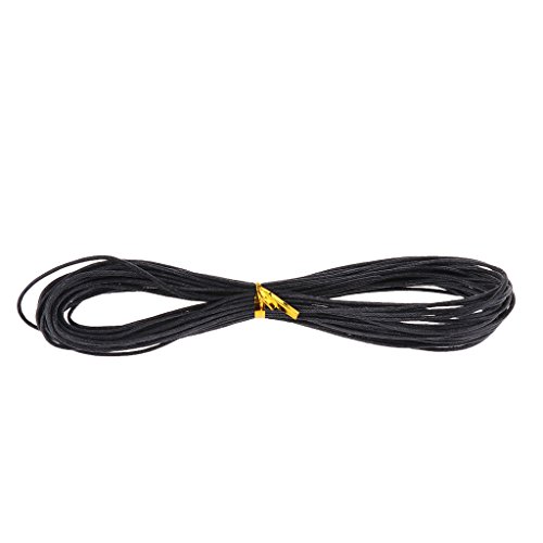 Gazechimp 6pcs Gewachste Baumwollschnur Wachsband Baumwollkordel 10M 5mm für Schmuckherstellung – Mehrfarben1, one size - 4