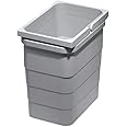 Solmer LTD Ninka Kitchen Replacement Inner Waste Bin ONLY Capacity: 5.5-42 litres (Capacity, 5.5 litres)
