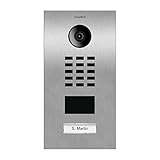 Door Bird D2101V Video-Türsprechanlage, IP mit RFID-1, Türklingel INOX-Doorbird