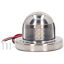 Luce LED Per Barca 12V - Impermeabile IP66, Acciaio Inox, Per Poppa O Segnalazione - Foto 8