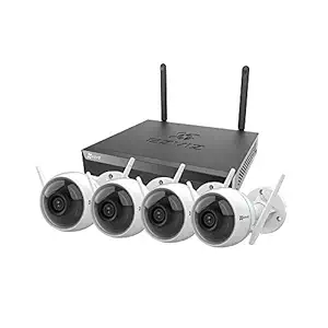 EZVIZ Wireless 1080p Full HD Outdoor Security Kit (White)