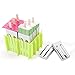 Produktbild Baffect Edelstahl Popsicle Form mit Kunststoff Stick Holder DIY Eiscreme Form von 6 (flach)