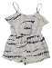 VITIVIC Clarin Azul Dungarees, Blanco Azul, 4 Years