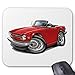 Produktbild BAOQIN Mauspad,Triumph Tr6 Red Car Mouse Pad 18 * 22 cm