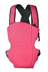 Chinmay Kids Baby's Carrier Bag Belt with Hip Seat and Head Support for 0-24 Months (Pink1)