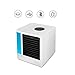 Produktbild L@ily Luftkühler Tragbarer Mini-USB-Klimaanlagenventilator, 3 IN 1 Desktop-Verdunstungsluftkühler-Luftbefeuchter & Luftreiniger 7 Farben LED-Licht,für Raum, Büro