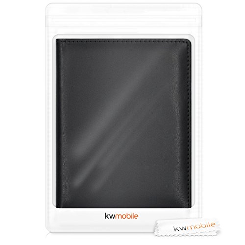 kwmobile Funda con bloqueo RFID para pasaporte y DNI estuche de cuero sint tico para tarjetas de cr dito - cubierta con tarjetero en negro reviews kwmobile Funda con bloqueo RFID para pasaporte y DNI estuche de cuero sint tico para tarjetas de cr dito - cubierta con tarjetero en negro