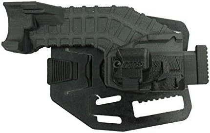 DTD MK23 Pistol Locking retention holster Left handed - Black
