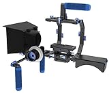 Diseño completamente gear-driven para antideslizante, precisa y repetible movimiento enfoque; Ajustable slide-mounting mecanismo para adaptarse a gran variedad de diámetros de lentes, incluyendo lentes de cámara de vídeo.