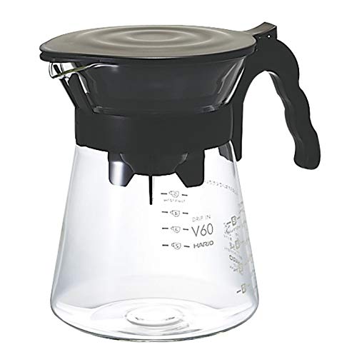 Hario V60 Cafetière à Filtre Manuelle en Verre