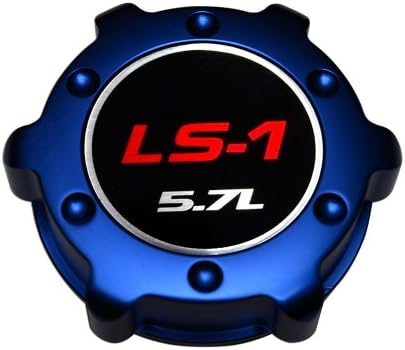 LS1 5.7L BLUE OIL CAP Chevrolet in Billet Aluminum for Chevy Camaro Z28 SS Super Sport 98 99 00 01 02 1998 1999 2000 2001 2002