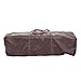 Homcom Portable Baby Child Travel Cot Playpen Play Pen Bed Bassinet Brown Entryway