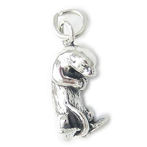 Loutre en Argent 925/1000-charms CF1332 Loutres