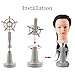 Neverland Beauty Cosmetology Mannequin Head Tripod Holder Stand Sucker Desk Table Holder Stand Clamp Black