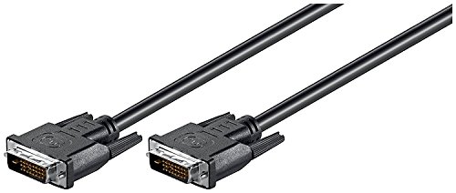 DVI-D Monitorkabel Monitor Pc TV Kabel | DVI-D Kabel Dual Link (DVI-D (24+1) Stecker auf DVI-D (24+1) Stecker) | 2m